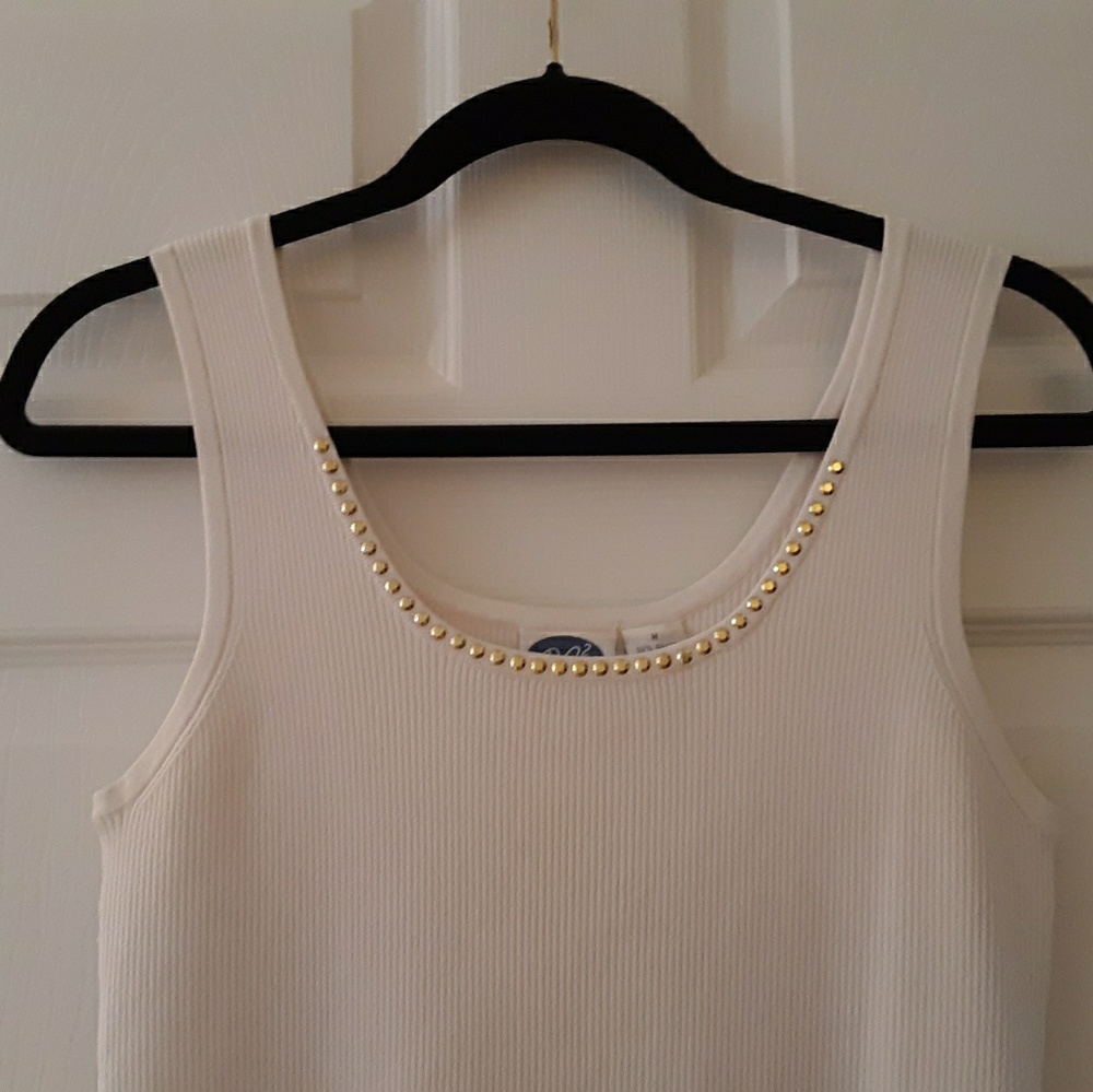 Diane Gilman stretchy tank.